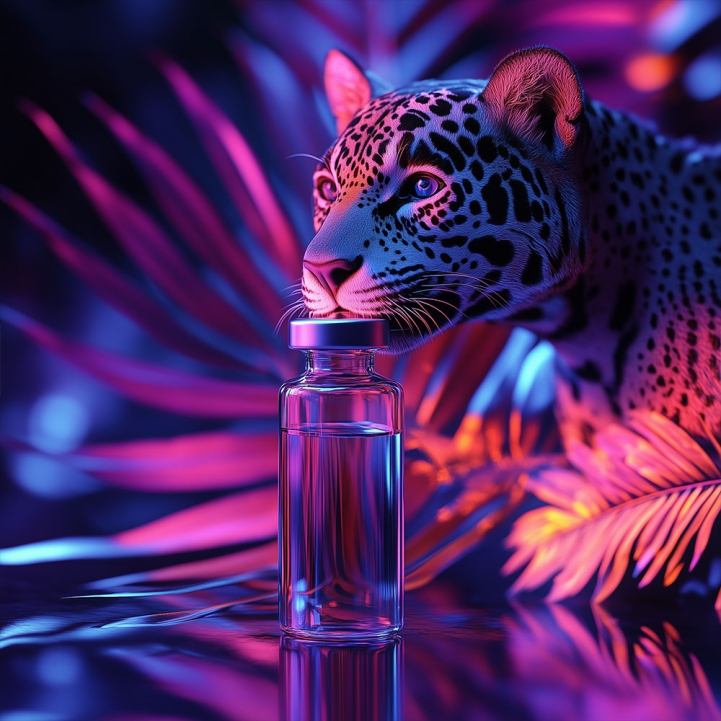 Aplicación de suero intravenoso Detox